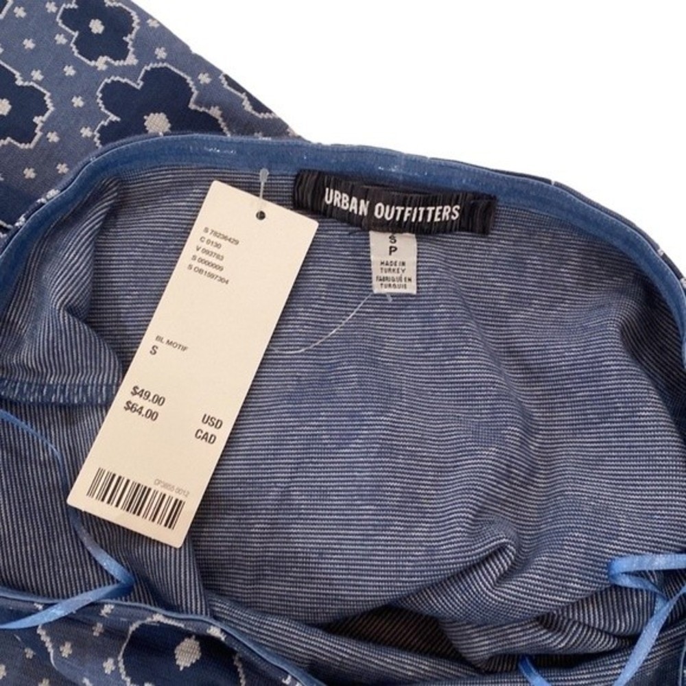 Urban Outfitters Tube Dress, Blue | Size Large - Picture 6 of 6
